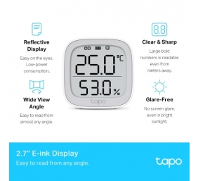 TP-Link TAPO T315 Išmanusis temperatūros ir drėgmės jutiklis