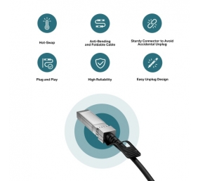 TP-Link TL-SM5220-1M 1 Meter 10G SFP+ Direct Attach Cable