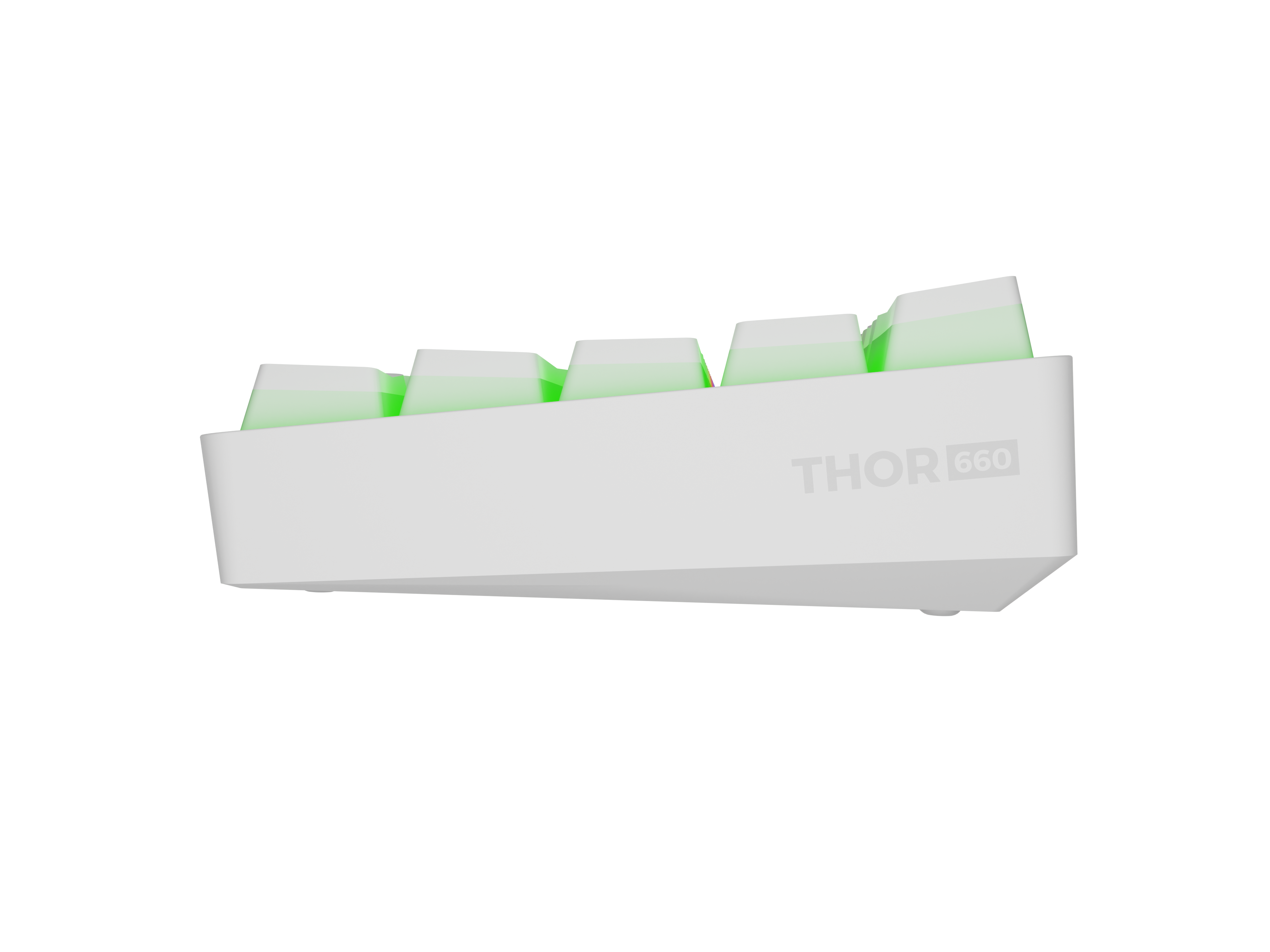 Genesis | THOR 660 G2 | Gaming keyboard | Wireless/Wired | US | White | 2.4 GHz, Bluetooth, USB | Tactile