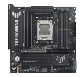 Asus TUF GAMING B850M-PLUS II | Processor family AMD | Processor socket AM5 | DDR5 | Supported hard disk drive interfaces SATA, M.2 | Number of SATA connectors 4