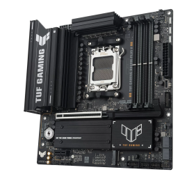 Asus TUF GAMING B850M-PLUS II | Processor family AMD | Processor socket AM5 | DDR5 | Supported hard disk drive interfaces SATA, M.2 | Number of SATA connectors 4