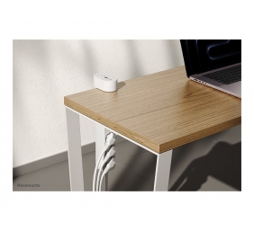 Neomounts | Desk socket with clamp and USB-C and USB-A ports - Quick charge | DS22-840WH6 | White