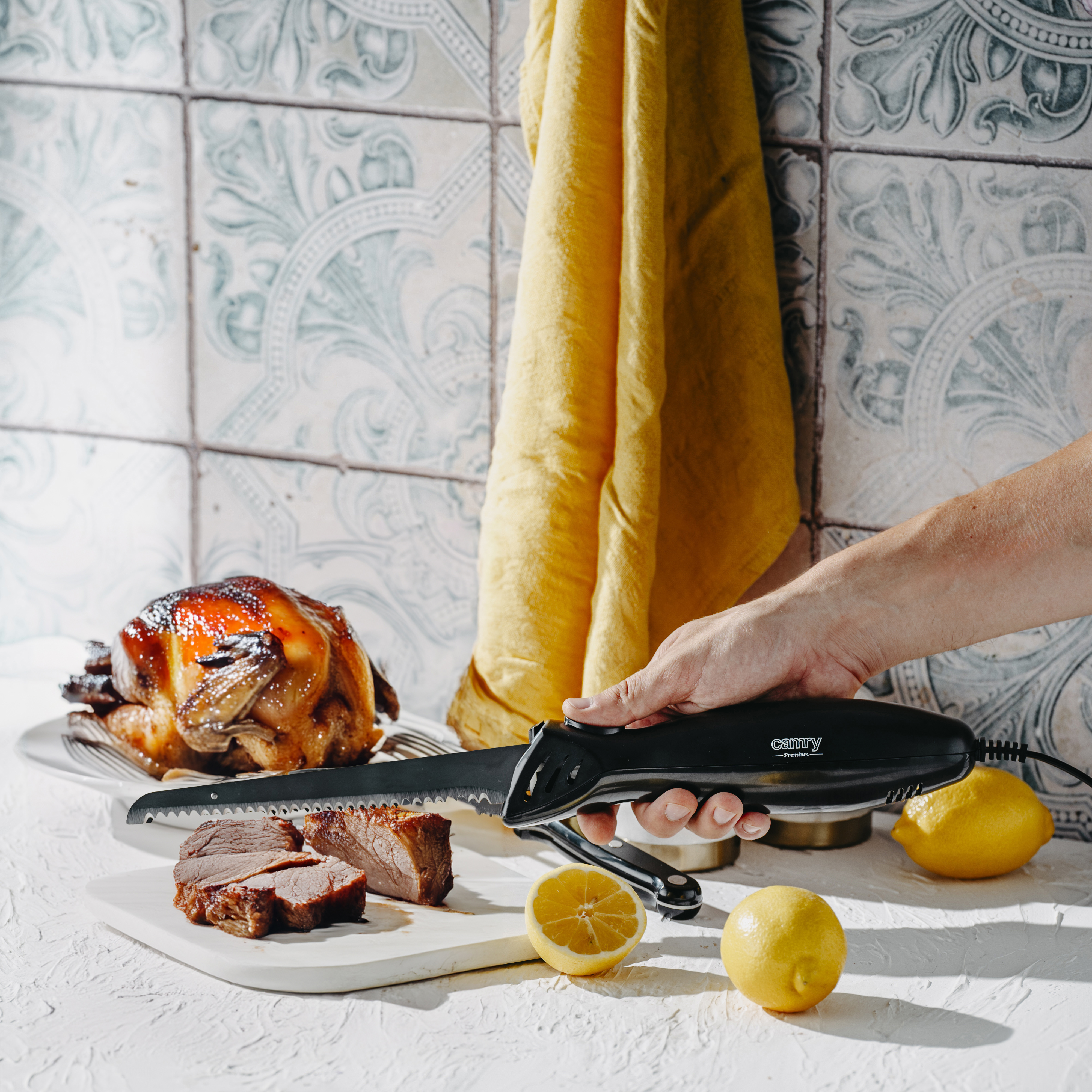 Camry | Electric Knife | CR 4513 | Black