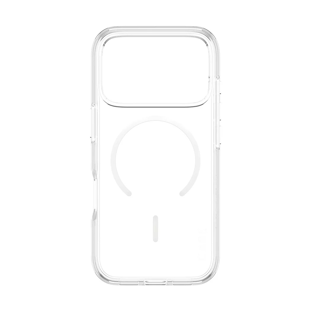 PanzerGlass Flagship Case | Back cover | Apple | iPhone 17 Pro | Recycled plastic | Transparent | Urban Explorer w. White MagSafe