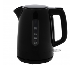 Adler Kettle | AD 1380b | Electric | 2200 W | 1 L | Polypropylene | 360° rotational base | Black