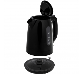 Adler Kettle | AD 1380b | Electric | 2200 W | 1 L | Polypropylene | 360° rotational base | Black