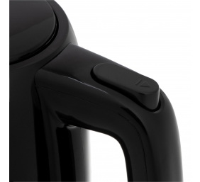 Adler Kettle | AD 1380b | Electric | 2200 W | 1 L | Polypropylene | 360° rotational base | Black