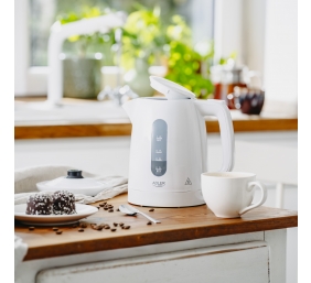 Adler Kettle | AD 1380w | Electric | 2200 W | 1 L | Polypropylene | 360° rotational base | White