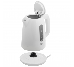 Adler Kettle | AD 1380w | Electric | 2200 W | 1 L | Polypropylene | 360° rotational base | White
