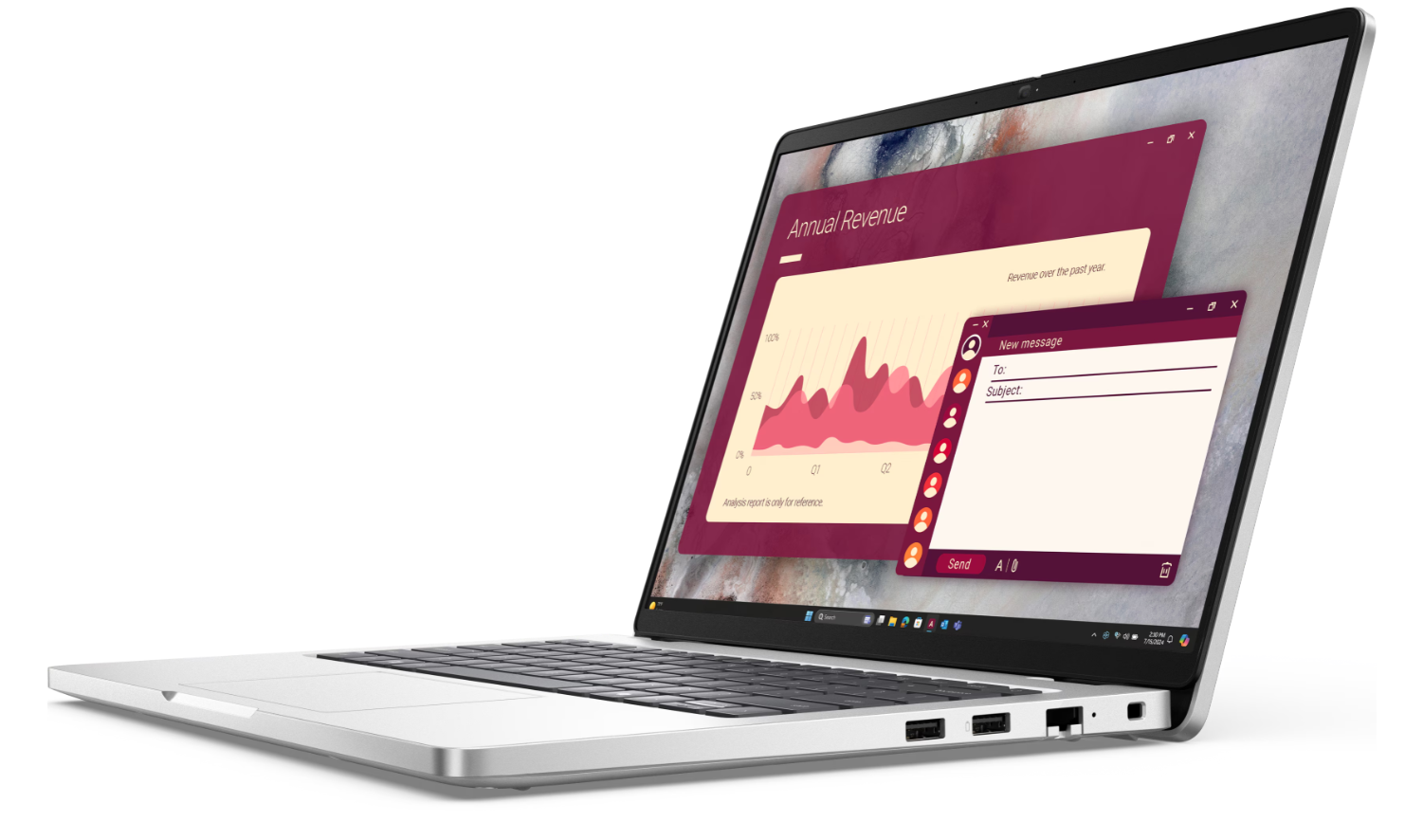 Dell Pro 14 PC14250 | 14 " | FHD+ | Anti-glare | Intel Core Ultra 7 | 255U | 32 GB | DDR5 | Solid-state drive capacity 512 GB | Intel Graphics | Windows 11 Pro | 802.11ax | Bluetooth version 5.3 | Keyboard language Nordic | Keyboard backlit | Warranty 36 