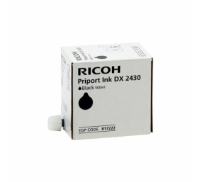 Ricoh DX2430 (893787) (893788) (817222) Rašalinė kasetė, Juoda