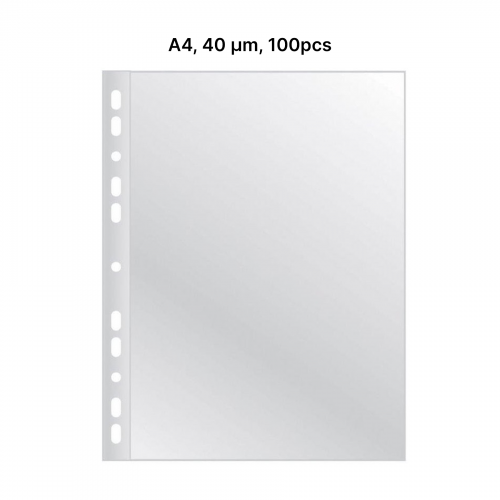 Įmautės AD Class A4 skaidrios 40mic. ECONOMY 100 vnt. (930081)