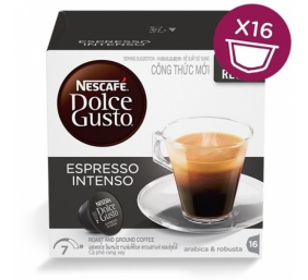 Nescafe Dolce Gusto Espresso Intenso kava 16 kapsulių dėžutėje