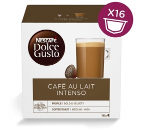 Nescafe Dolce Gusto Café Au Lait Intenso kava 16 kapsulių dėžutėje