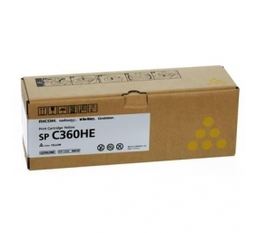 Ricoh SPC360HE (408187) Lazerinė kasetė, Geltona
