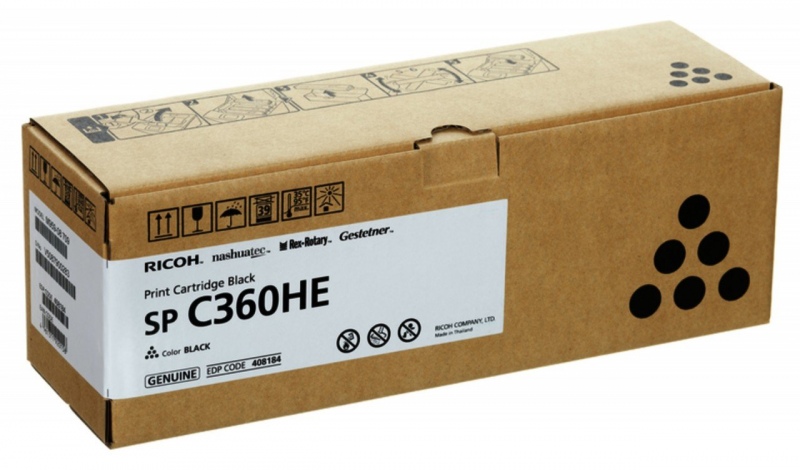Ricoh SPC360HE (408184), juoda kasetė