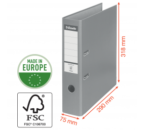 Segtuvas Esselte , A4/75 mm, ekonominis, oranžinis