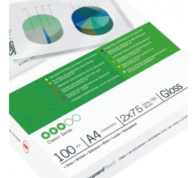 Laminavimo vokeliai GBC  A4, 75 mic, skaidrūs, pak. (100 vnt. )