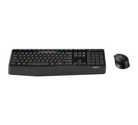 Logitech MK345 Combo Belaidė klaviatūra + pelė, US, Juoda
