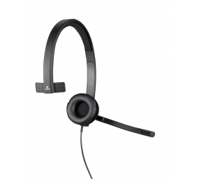 Logitech H570e Mono Laidinės ausinės USB-A, Juoda