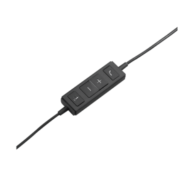 Logitech H570e Mono UC Laidinės ausinės USB-A, Juoda