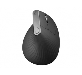 Logitech MX Vertical Ergonomiška belaidė pelė RF Wireless+Bluetooth, 4000 DPI, Graphite