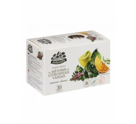 Žolynėlis vaisinė arbata Vasaros Skonis su mėtomis ir citrus. vaisiais, 50g (2,5g x20)