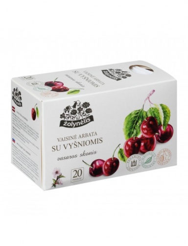 Žolynėlis vaisinė arbata Vasaros Skonis su vyšniomis, 50g (2,5g x20)