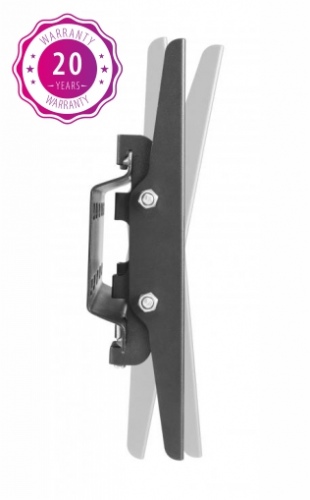 Pasukamas LED/LCD TV laikiklis, juodas VESA: 75x75,100x100,200x100,200x200