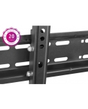 Pasukamas LED/LCD TV laikiklis, juodas VESA: 75x75,100x100,200x100,200x200