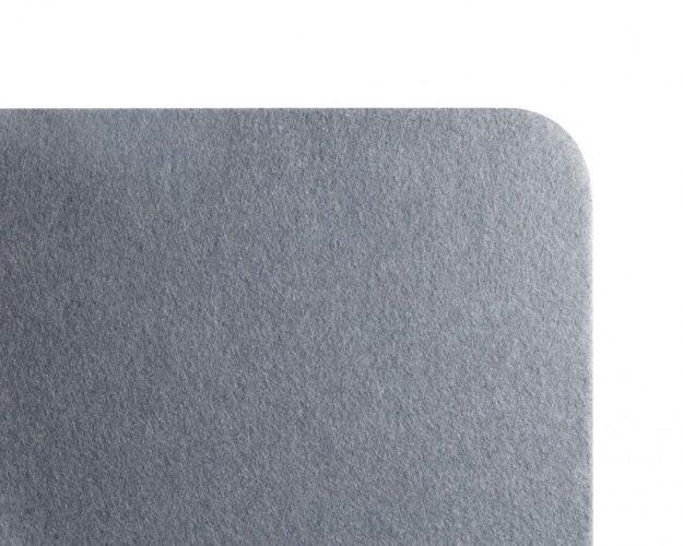 Up Up akustinė privatumo pertvara su veltinio apdaila, pilka (1500x600mm)