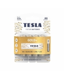 Baterijos Tesla AA Gold+ Alkaline LR06 2700 mAh (4 vnt) (12060420)
