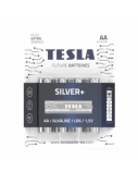 Baterijos Tesla AA Silver+ Alkaline LR06 2600 mAh (4 vnt) (13060420)