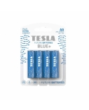 Baterijos Tesla AA Blue+ Zinc Carbon R06 900 mAh (15060420) (4 vnt)