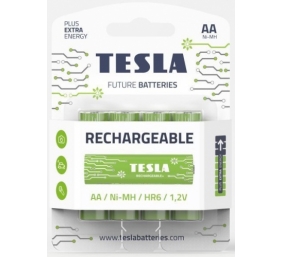 Baterijos Tesla AA Rechargeable+ HR06 2400 mAh (4 vnt) (16060421)