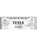 Baterija Tesla AA Silver+ Alkaline LR06 2600 mAh 10 vnt.