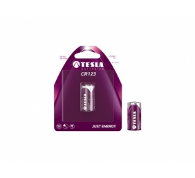 Baterija Tesla CR123 1480 mAh CR17345 (18120120) (1 vnt)