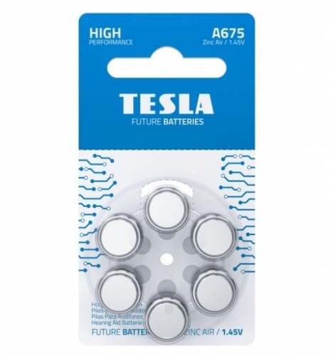 Baterijos Tesla A675 (PR44) (6 vnt)