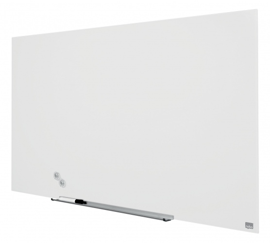 Stiklinė balta magnetinė lenta Glass Nobo Widescreen 57