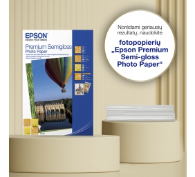 Premium Semigloss Photo Paper, DIN A4, 251g/mÂ², 20 Sheets | A4