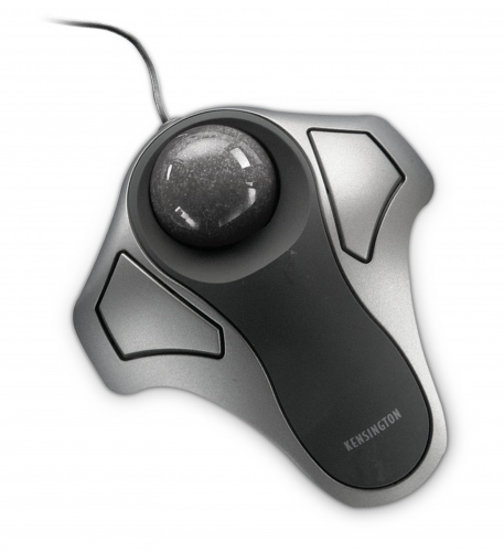 Kensington Orbit Optical Trackball Laidinė pelė su rutuliniu manipuliatoriumi, Sidabrinė
