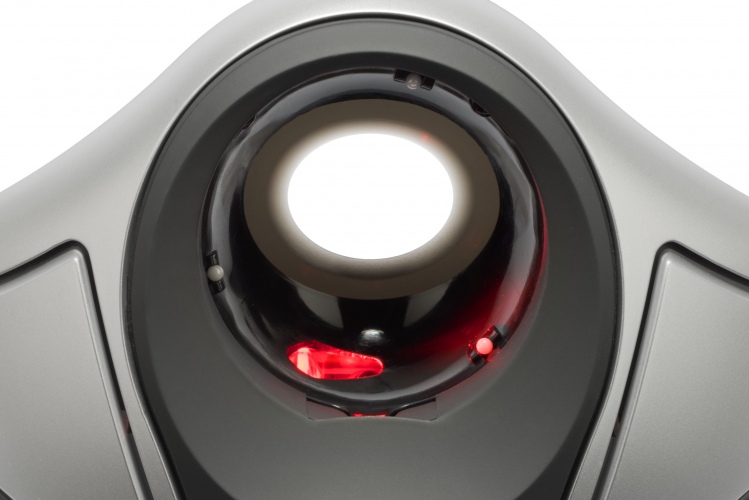 Kensington Orbit Optical Trackball Laidinė pelė su rutuliniu manipuliatoriumi, Sidabrinė