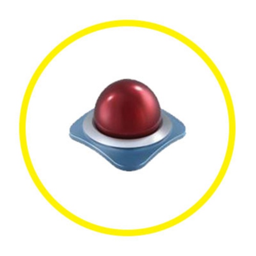 Kensington Orbit Optical Trackball Laidinė pelė su rutuliniu manipuliatoriumi, Sidabrinė
