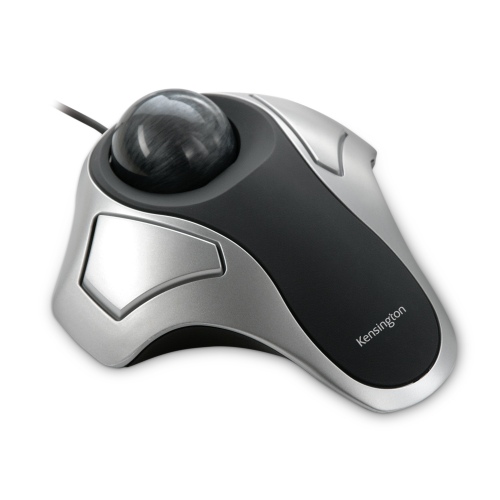 Kensington Orbit Optical Trackball Laidinė pelė su rutuliniu manipuliatoriumi, Sidabrinė