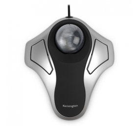 Kensington Orbit Optical Trackball Laidinė pelė su rutuliniu manipuliatoriumi, Sidabrinė