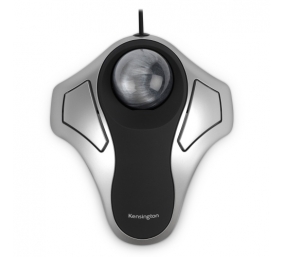 Kensington Orbit Optical Trackball Laidinė pelė su rutuliniu manipuliatoriumi, Sidabrinė