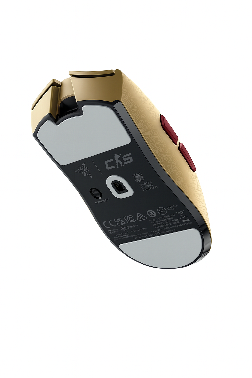 Razer Gaming Mouse | Viper V3 Pro | Wireless/Wired | Counter Strike 2 Edition