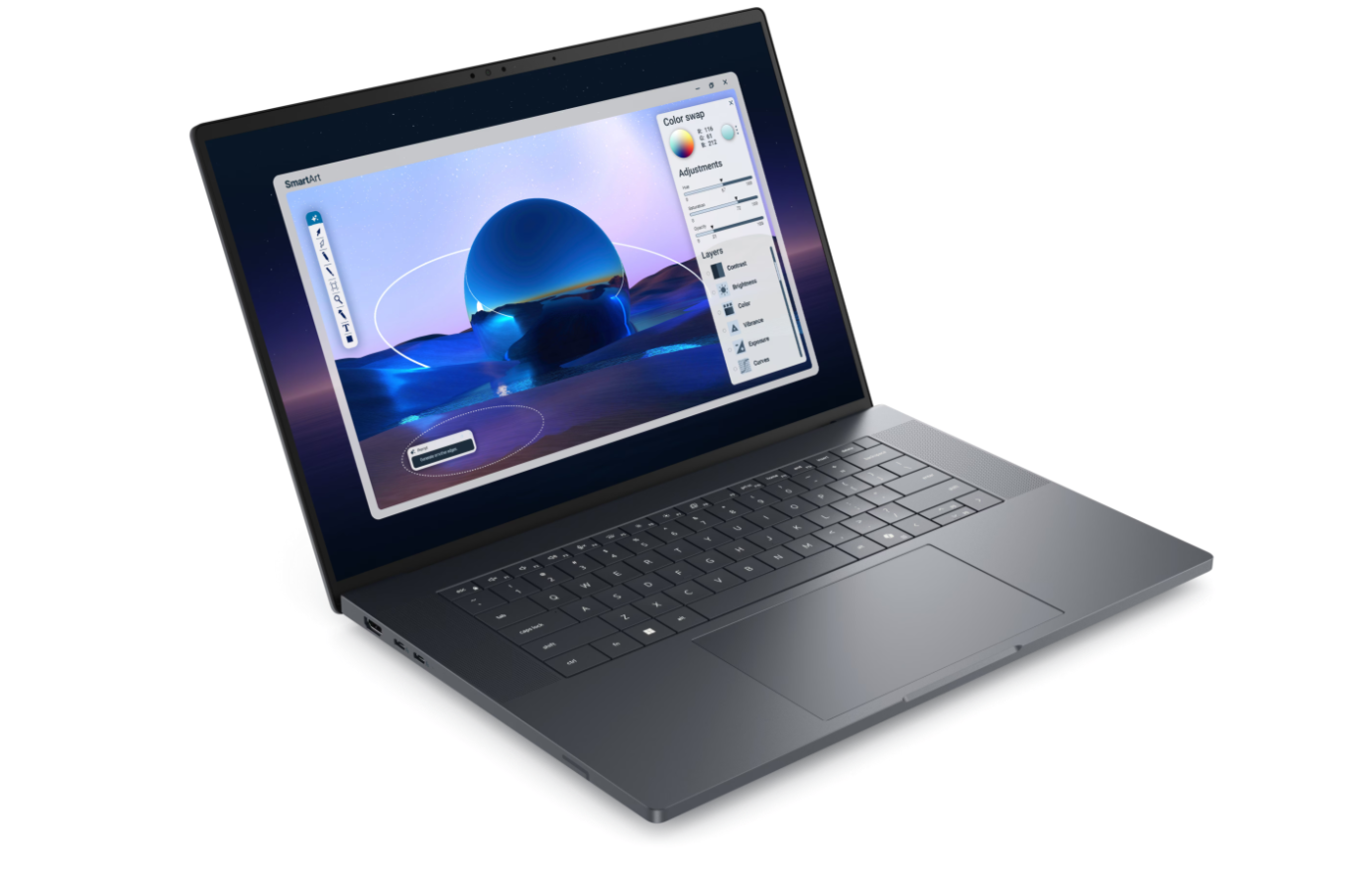 Dell | Pro Max 16 Premium MA16250 | 16 " | FHD+ | 1920 x 1200 pixels | Anti-glare | Intel Core Ultra 7 | 265H | 32 GB | LPDDR5x | Solid-state drive capacity 1000 GB | NVIDIA RTX PRO 2000 Blackwell | GDDR7 | 8 GB | Windows 11 Pro | 802.11be | Keyboard lang