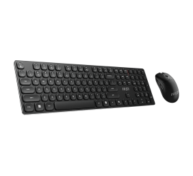 MSI | FORGE K210 | Keyboard and Mouse Set | Wireless | Mouse included | US | Black | Scissor