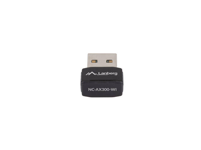 Lanberg USB Adapter Wireless Network Card, NC-AX300-WI AX300
